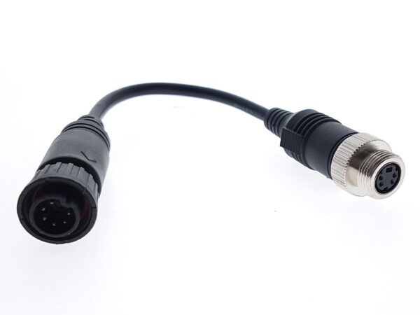 WAECO adapterkabel 6P Male -> 4P mini DIN Female schroef - Afbeelding 1
