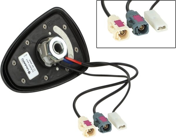 Calearo Shark 2 Antenne DAB / DAB+/ FM / AM - Excl. verlengkabels - Afbeelding 1