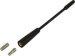Antenne spriet flexibel 14cm AM/FM, met M5 en M6 verloopjes - Afbeelding 2