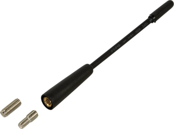 Antenne spriet flexibel 14cm AM/FM, met M5 en M6 verloopjes - Afbeelding 2