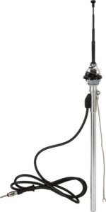 Universele inzinkantenne AM/FM zwart grote kop (38mm)