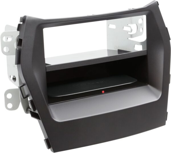 2-DIN Paneel Inbay® Hyundai Santa Fé 2012-2018 Kleur: Zwart - Afbeelding 1