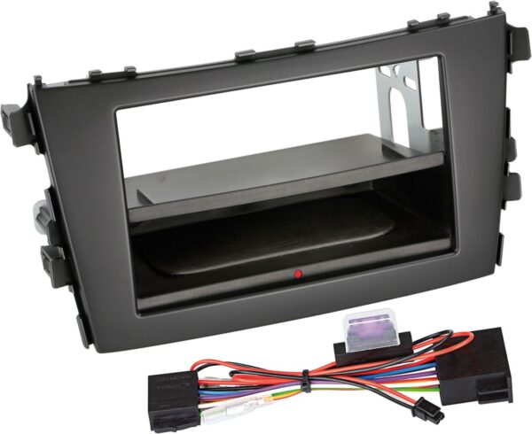 2-DIN Paneel Inbay® Suzuki Celerio 2014-2019 Kleur: Zwart - Afbeelding 1