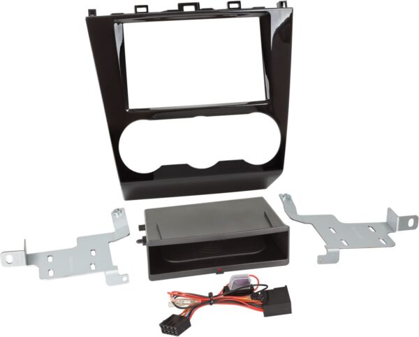 2-DIN Paneel Inbay® Subaru Forester 2015-2018 Kleur: Piano Zwart - Afbeelding 1
