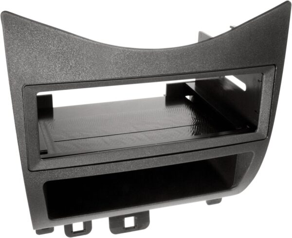 1-DIN Paneel met aflegbakje. Honda Accord VII 2003-2008 Kleur: Zwart - Afbeelding 1