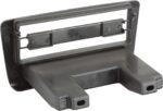 1-DIN Paneel met aflegbakje. Audi A1 (Typ 8x) (Typ 8XA) 2010-2018 Kleur: Zwart - Afbeelding 2