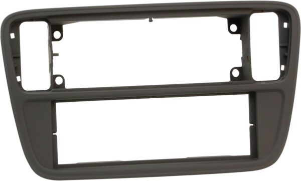 1-DIN Paneel Skoda Citigo (AA/AAN) - Seat Mii (AA/AAN) 2011-2019 Kleur: Zwart - Afbeelding 1