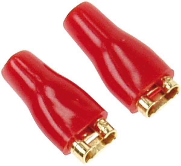 Vlakstekkern 4,8 mm rood 50 Stuks - Afbeelding 1