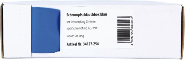 Krimpkous Blauw Ø 25.4 mm / Lengte 5 meter - Afbeelding 1