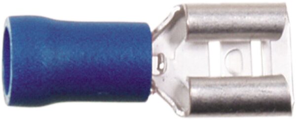 Vlakstekker Blauw 1.5 - 2.5mm² / Breedte 4.8mm (100 stuks) - Afbeelding 1