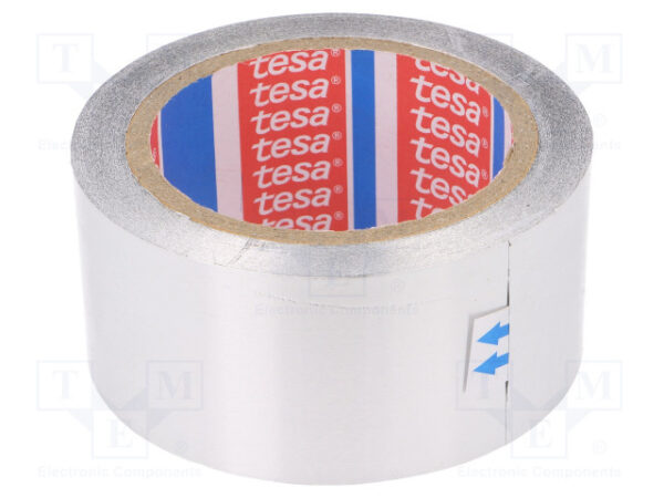 TESABAND 60630  L.50mtr x B.50mm Aluminium (Per Stuk) - Afbeelding 1
