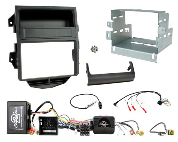 2-DIN Inbouw-KIT Porsche Macan 2014-2016 MOST soundsystem, SWI - Afbeelding 1
