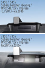 Subaru Forester/Impreza 2016-2018 Kleur: Zwart - Afbeelding 2