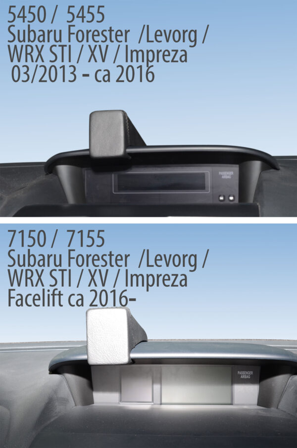Subaru Forester/Impreza 2016-2018 Kleur: Zwart - Afbeelding 2