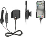 Apple iPhone 15 / 15 Pro  Actieve verstelbare houder met vaste voeding