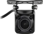 Mini achteruitrij camera universeel zwart NTSC met beeldlijnen,spiegelfunctie en nachtzichtfunctie
