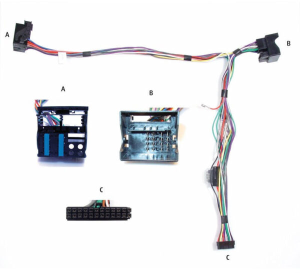 Audio2Car Delta Radio/ RNS Navi/VW MFD Navi Div. modellen Audi- Seat- Maserati- Volkswagen- Skoda - Afbeelding 1