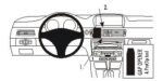 ProClip - BMW 3-Serie /E90/E91/E92/E93 2005-2012 Center mount