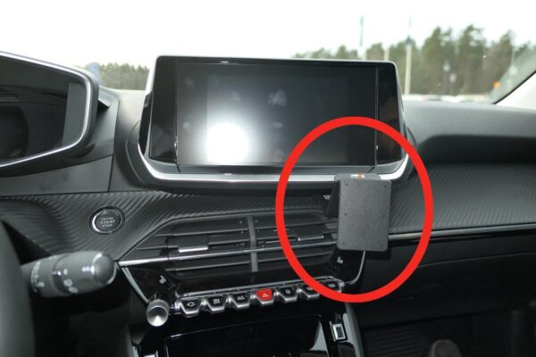 ProClip - Peugeot 208/2008 2020-> Angled mount - Afbeelding 1