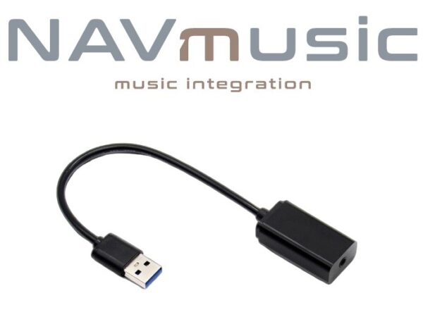 AUX to USB audio interface with 3.5mm jack connector - Afbeelding 1