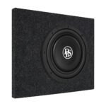 10" pasklare subwoofer kist voor Scania CR20 met DLS PS10 400W RMS, 4Ohm