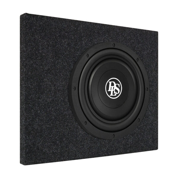 10" pasklare subwoofer kist voor Scania CR20 met DLS PS10 400W RMS, 4Ohm - Afbeelding 1
