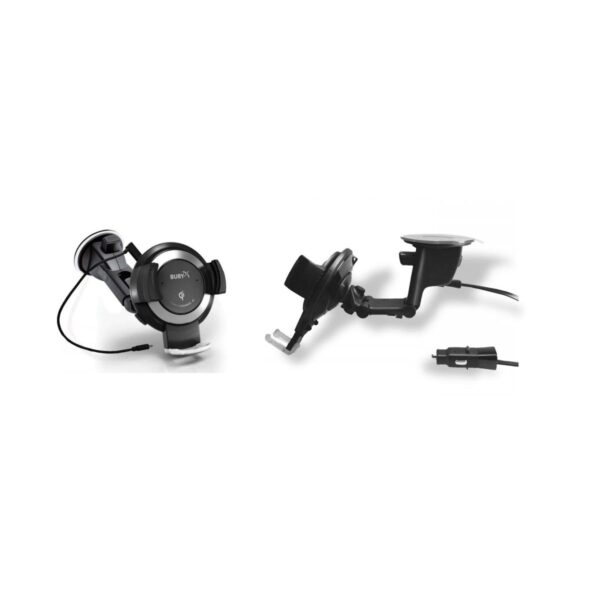 THB PowerWindow Qi universele houder met draadloze oplader en usb aansluiting - Afbeelding 2
