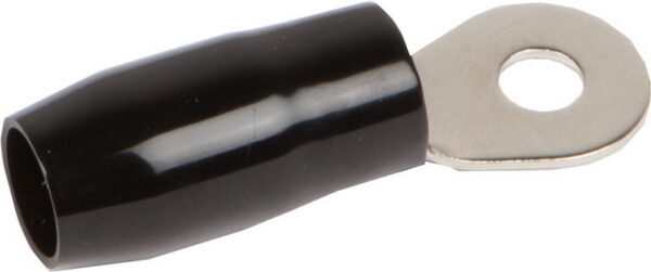 AUDIO SYSTEM 8mm Ring kabelschoen: 25mm², zwart - Afbeelding 1