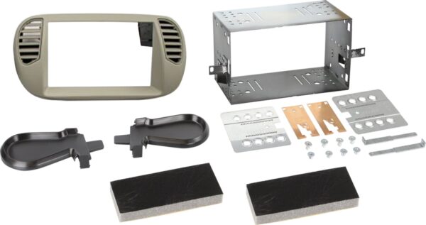 2-DIN Paneel Fiat 500/ 500 C - Kleur: Parelmoer - Afbeelding 1