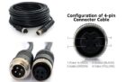 Camera extension cable 5 meter with 4-pins connector (4-p male to 4-p female) - Afbeelding 2