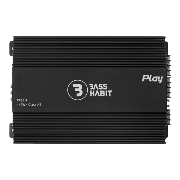 BASS HABIT PLAY Power 65.4 (Gen.2) 4ch Amplifier - Afbeelding 1