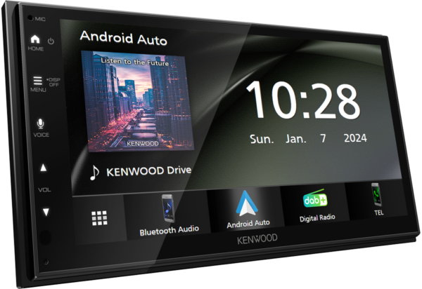 Kenwood DMX5023DABS - Multimediasysteem - 6.8" touchscreen - Apple Carplay en Android Auto - Afbeelding 1