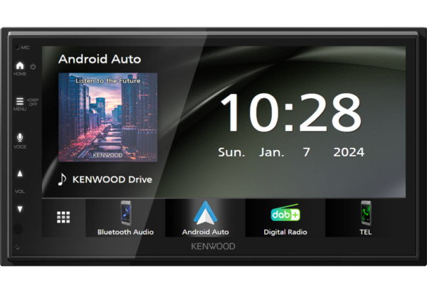 Kenwood DMX5023DABS - Multimediasysteem - 6.8" touchscreen - Apple Carplay en Android Auto - Afbeelding 2
