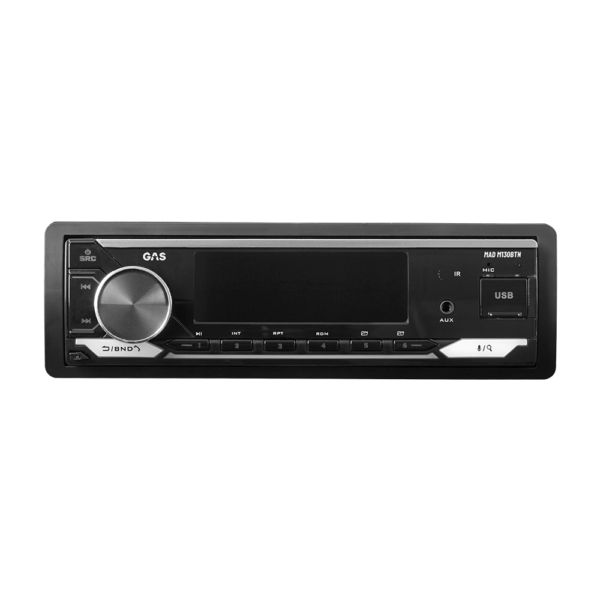 GAS MAD M130BTN 1-DIN, BT, USB, AUX, DSP - Afbeelding 2
