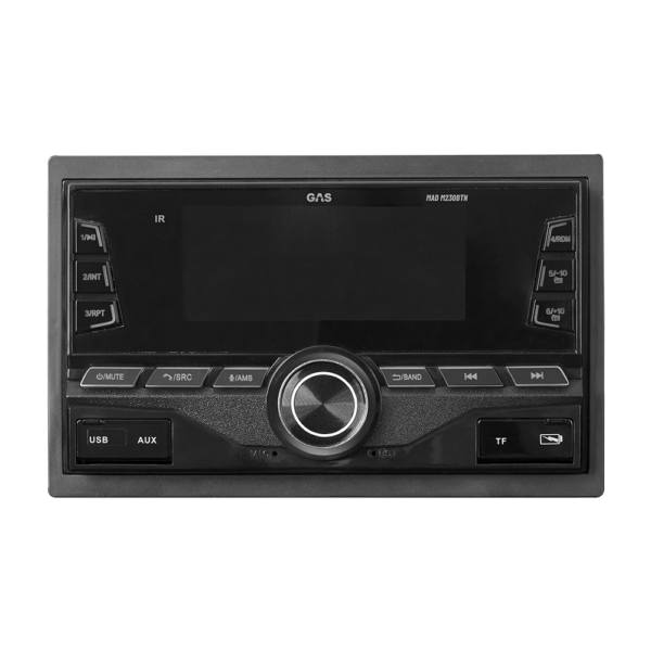 GAS MAD M230BTN 2-DIN, BT, USB, AUX, DSP - Afbeelding 2