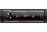 Kenwood KMM-BT209 Autoradio - USB/BT Rood