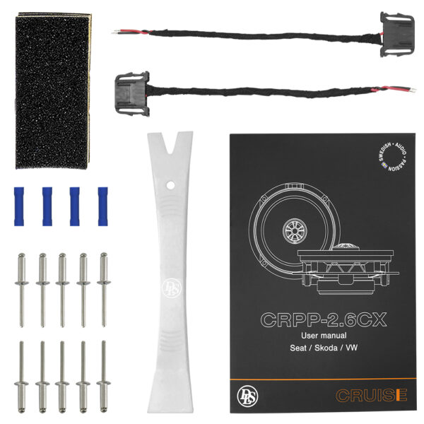 DLS Cruise Volkswagen 6,5"/165mm, Plug'n'Play Coaxiaal Luidspreker - Afbeelding 2