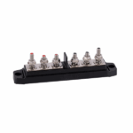 Distribution blok 3x red M8, 3x black M8 - Afbeelding 2