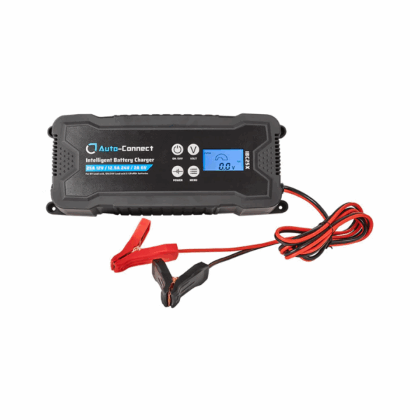 Slimme accu lader 25A/ druppel lader, 12V/24V/6V - Afbeelding 1
