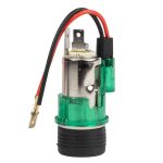 Sigaretten aansteker doos met plug en groen licht, 12V - Afbeelding 2