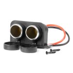 Dubbele Sigaretten aansteker stekker doos 12 / 24V, waterdicht ontwerp
